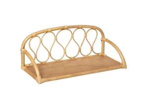 3560237549422 - Atmosphera - Kinder-Wandregal Retro - Rattan 57x24 cm créateur dintérieur