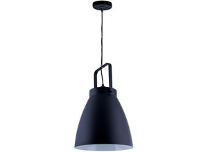 Image of Stehleuchte Modern Wohnzimmer Pendelleuchte Industrial Scheinwerfer Design E27 Schwarz-Weiß, Pendelleuchte - Paco Home