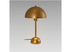 8435427124084 - Barcelona Led - Metalltischleuchte Seta - E27 - Mit Stecker und Schalter   Inspiriert von Flowerpot Farbe Gold­far­ben - Gold­far­ben