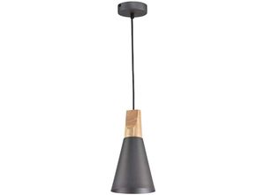 Image of Pendellampe Pendelleuchte Hängelampe Hängeleuchte Esszimmerlampe Metall Holz E27