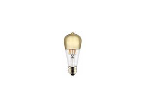 8435197452417 - Cristalrecord - LED-Glühbirne E27 ST64 Halbspiegel Gold 6W