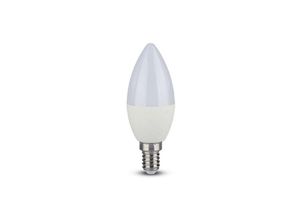 Image of VT-2226 5.5W led Lampe bulb smd Kerze E14 cri 95 warmweiß 2700K - sku 7494 - Weiß - V-tac
