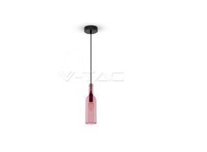 3800157611459 - V-tac - Lampe mit portalampda flaschenform pink farbe 3772