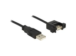 4043619851065 - USB-Kabel usb 20 usb-a Stecker usb-a Buchse 100 m Schwarz 85106 - Delock