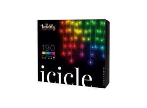 8056326671976 - Icicle - Innovative LED-Lichterketten für festliche Weihnachtsdekoration IP44 5M 190 leds rgb - Twinkly