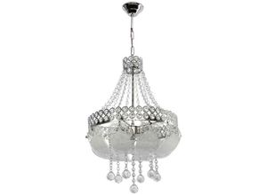 8059916742094 - Webmarketpoint - Sare MDL3550 silberne Deckenleuchte verziert mit Steinen in Glas- und Kristalloptik 8059916742094 - Webmarketpoint - Sare MDL3550 silberne Deckenleuchte verziert mit Steinen in Glas- und Kristalloptik