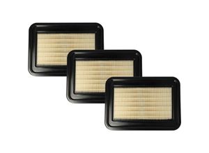 4065705708015 - Vhbw - Set 3x Flachfaltenfilter kompatibel mit Flex vce 44 l ac 44 h ac 33 m ac 33 l mc 33 l ac Staubsauger - Filterelement