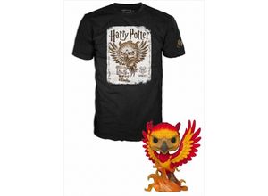 0889698633765 - Fawkes the Phoenix - T-Shirt plus Funko (Glow in the Dark) - POP! & Tee Funko Pop! multicolor