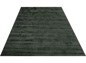 Image of Teppich MY HOME "Shirley, handgewebter Viskose-Teppich, farblich changierend" Teppiche Gr. B/L: 300 cm x 400 cm, 12 mm, 1 St., grün Esszimmerteppiche