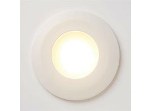 5053423256078 - Burford Weißes Badezimmer-Downlight IP65 Brandschutzklasse - Searchlight