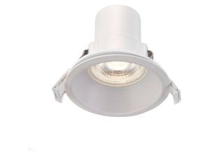 5017588013426 - Saxby Lighting - Saxby Shieldeco cct Einbau-Downlight mattweiß lackiert IP65