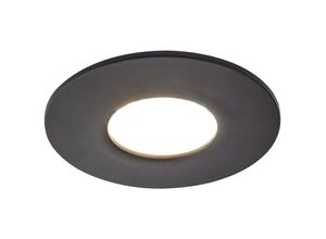 5020024523021 - Forum Lighting - Forum Rhom cct FireRated LED-Einbau-Downlight Satin Black IP65