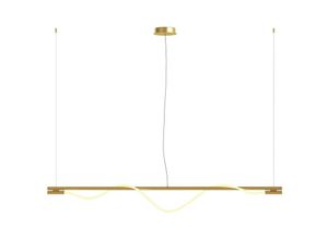 4099776030638 - Tau Moderne Stab-Pendel-Deckenleuchte Gold 180cm Integrierte led 3000K - Maytoni