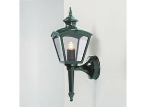 7318304806000 - Konstsmide Lighting - Konstsmide Cassiopeia Outdoor Classic Lantern Wandleuchte Glänzend Grün IP23