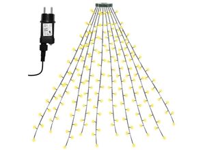 9441000372437 - Vingo - 280 led Lichterkette Innen Hochzeit 28m Weihnachtsbaum Aussen Sterne Tanzhalle Warmweiß - Warmweiß