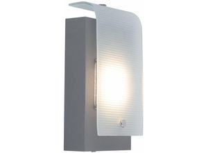 9002759781361 - Eglo - led Außen Wand Lampe 37 Watt Metall silber Glas Balkon Terrassen Leuchte 78136