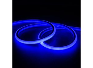 8445044059867 - Ledkia - LED-Streifen Neon 75 W m Dimmbar 220V ac 120 LED m Halbrund 180º Blau IP67 nach Mass Schnitt alle 100cm 180º 11m 8445044059867 - Ledkia - LED-Streifen Neon 75 W m Dimmbar 220V ac 120 LED m Halbrund 180º Blau IP67 nach Mass Schnitt alle 100cm 180º 11m