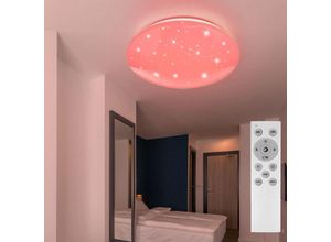 4059157073999 - Etc-shop - rgb led Decken Leuchte Kinder Schlaf Zimmer Sternen Himmel Effekt Lampe dimmbar fernbedienung