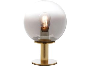 4004353397769 - Lampe Gould Tischleuchte gold rauchglas Metall Kunststoff gold 1x A60 E27 52 w - gold - Brilliant