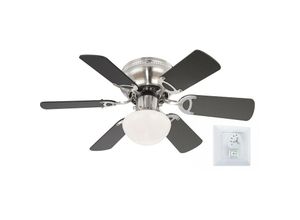 0740999209168 - - Deckenventilator Ugo mit Beleuchtung 76 cm von für kleine Räume