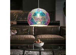 Image of Etc-shop - Design Hänge Decken Lampe multicolor Wohn Ess Zimmer Beleuchtung Pendel Lampe Flur