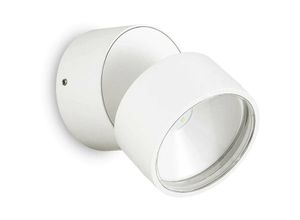 8021696285474 - Idealluxlighting - Ideal Lux omega Runder Einzelstrahler Weiß IP54 3000K