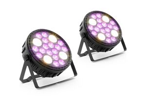 4062859158383 - - 2 PAR-Scheinwerfer Disco-Licht Partylicht Partybeleuchtung rgbw 16 led 120 w