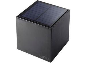 4064161242095 - Sygonix - SY-5499356 Solar-Wandstrahler 09 w Warmweiß Schwarz