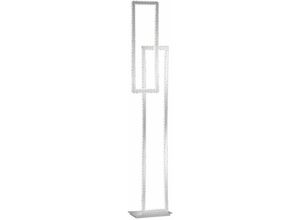 4003474397955 - Wofi - led Standleuchte Wohnzimmer Stehleuchte Standlampe 3 Stufendimmer Aluminium gebürstet 30W 2100lm warmweiß LxH 31x154 cm 11974