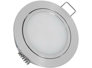 8445044071456 - Ledkia - LED-Downlight Strahler 3W 12V dc mit Schnellanschluss Ausschnitt ø 67 mm Neutrales Weiß 4000K 120º