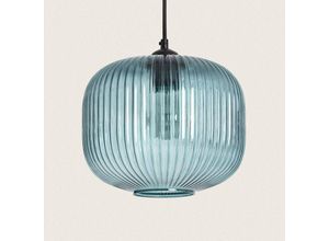 8445044107315 - Ledkia - Lámpara Colgante Cristal Modra Blau