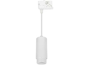 8445044062614 - Ledkia - Hängeleuchte Quartz Multiwinkel 10-50º 3-Phasen-Stromschiene für GU10-Glühbirnen Weiß10º - 50º55 mm