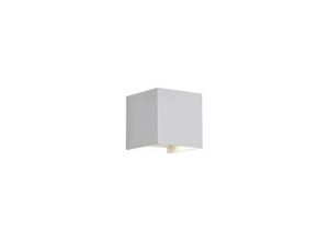 8435197486740 - Cristalrecord - IP54 Offene led 2x5W 3000K weiße Wandleuchte