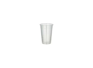 4002911121498 - Trinkbecher PP transparent 1 Packung = 100 Stück 02 Liter Ø 703 cm Höhe 99 cm