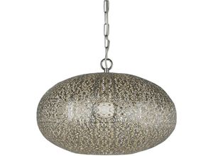 5053423096001 - Fretwork 1 Pendelleuchte glänzendes Nickel - Searchlight