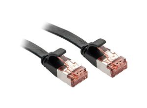 4002888475723 - 47572 RJ45 Netzwerkkabel Patchkabel cat 6 u utp 200 m Schwarz mit Rastnasenschutz 1 St - Lindy