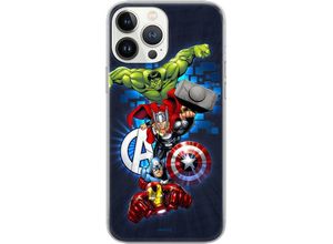 4255698244403 - - Handyhülle 001 Marvel Full Print Marineblau kompatibel mit Realme C55