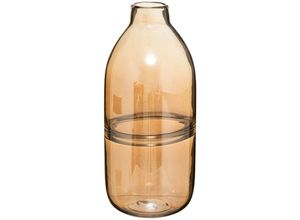 3560231551179 - Atmosphera - Vase Line - bernsteinfarben - Glas H30 cm créateur dintérieur