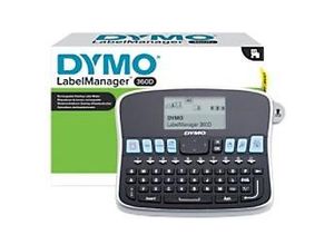 3501170879528 - DYMO Labelmanager 360D Beschriftungsgerät Geeignet für Schriftband D1 6 mm 9 mm 12 mm 19 mm