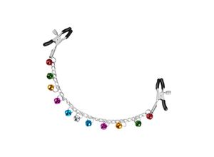 4049369021932 - Nippelklemmen mit bunten Glöckchen 4049369021932 - Nippelklemmen mit bunten Glöckchen