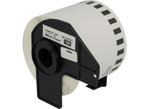 4068201490224 - 1x Etiketten-Rolle mit Halter 62mm x 3048m (1 Etikette) kompatibel mit Brother pt QL-500 Etiketten-Drucker - Premium Wiederablösbar - Vhbw 4068201490224 - 1x Etiketten-Rolle mit Halter 62mm x 3048m (1 Etikette) kompatibel mit Brother pt QL-500 Etiketten-Drucker - Premium Wiederablösbar - Vhbw