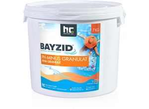 4250463101356 - 1 x 7 Kg BAYZID® pH Minus Granulat für den Pool (7 kg)