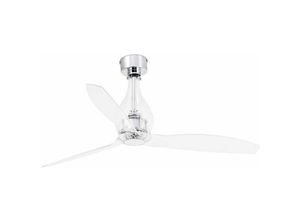 8421776216006 - Faro Barcelona - Faro mini eterfan - Transparenter Deckenventilator mit Gleichstrommotor Smart - Fernbedienung inklusive