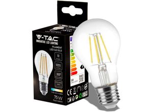 3800157683845 - Vtac - v-tac LED-Lampe E27 10W A67 Filamento 6500K