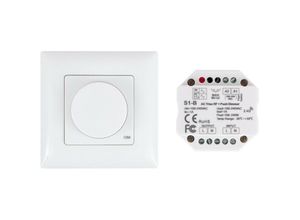 8445044068234 - Ledkia - LED-Dimmschalter Triac Drahtlos WeißCR2032