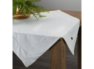 5903571326416 - Samt-Tischdecke 85x85 Cm Weiss