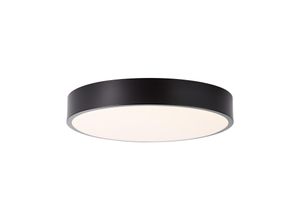 4004353356117 - Lampe Slimline led Deckenleuchte 33cm weiß schwarz 1x 12W led integriert (800lm 3000K) Energiesparend und langlebig durch LED-Einsatz - Brilliant 4004353356117 - Lampe Slimline led Deckenleuchte 33cm weiß schwarz 1x 12W led integriert (800lm 3000K) Energiesparend und langlebig durch LED-Einsatz - Brilliant