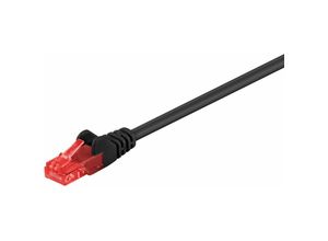 4040849686764 - GOOBAY 68676 - Cat6 U UTP Patchkabel CCA schwarz 050 m