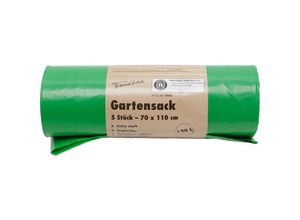 4333692002769 - Trendline - Müllsäcke für Gartenabfälle 120 l Gartensack 5 Stück Abfallbeutel