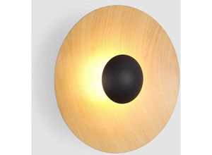 8435427150977 - Barcelona Led - Design-LED-Wandleuchte Larson - 18W Farbe Negro - Madera - Negro - Madera